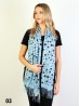 Mixed Polka Dots Print Fashion Scarf